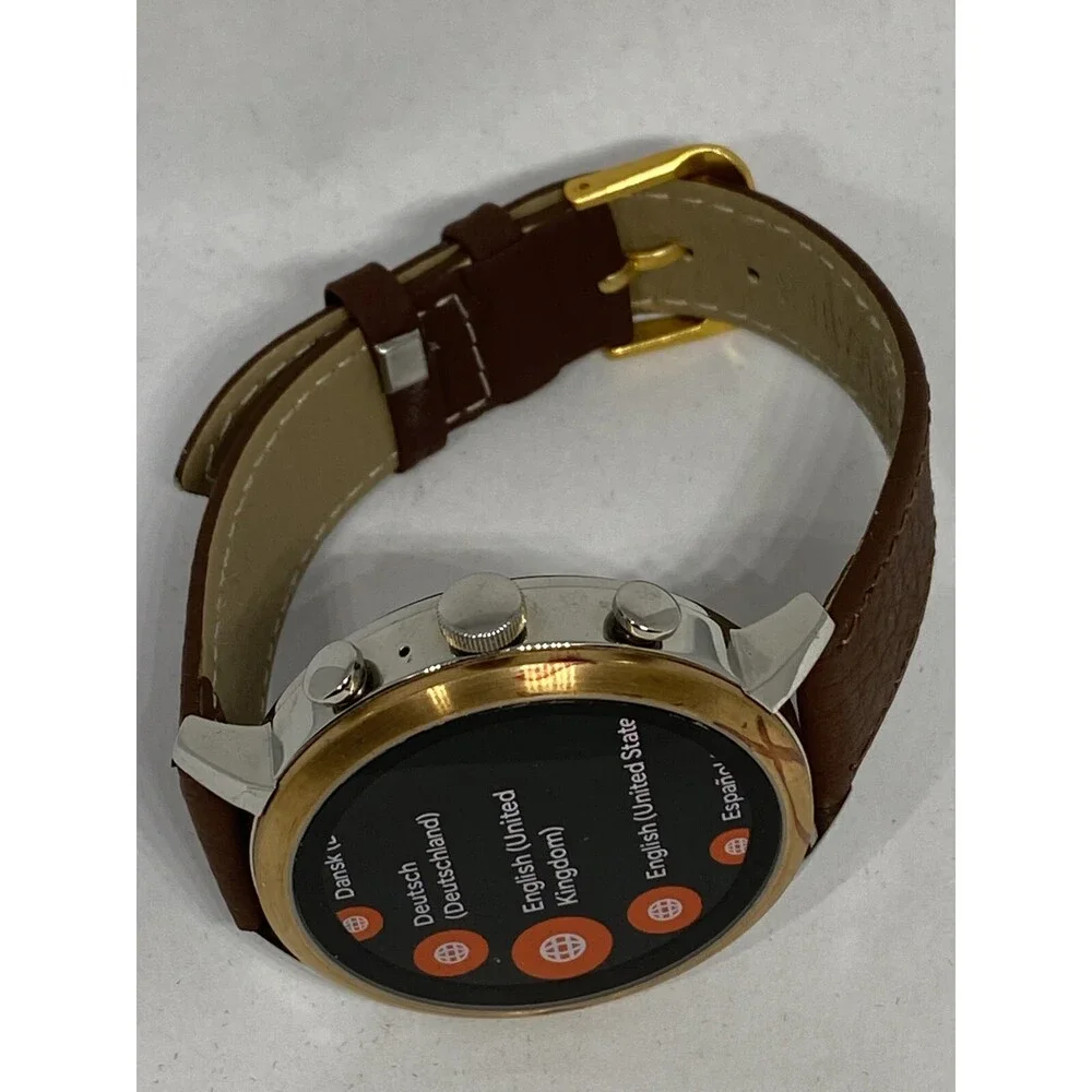 Fossil Gen 4 Authentic Digital Dial Smart Watch Custom Band FTW6016 LT339